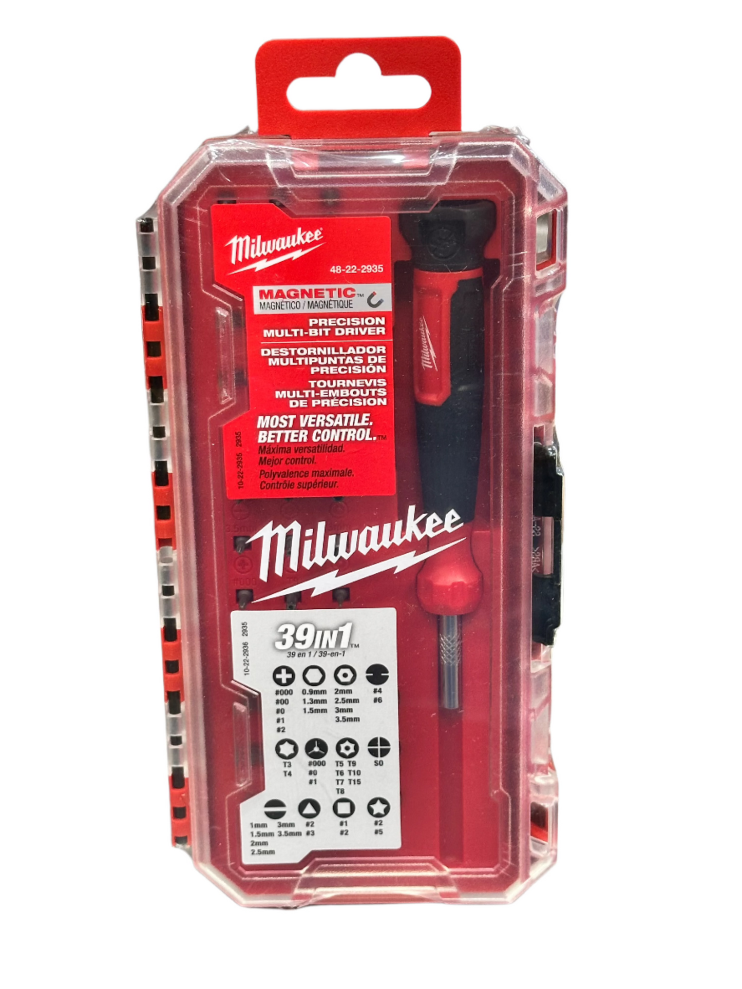 Milwaukee 39-in-1 Precision Multi-Bit Screwdriver 48-22-2935