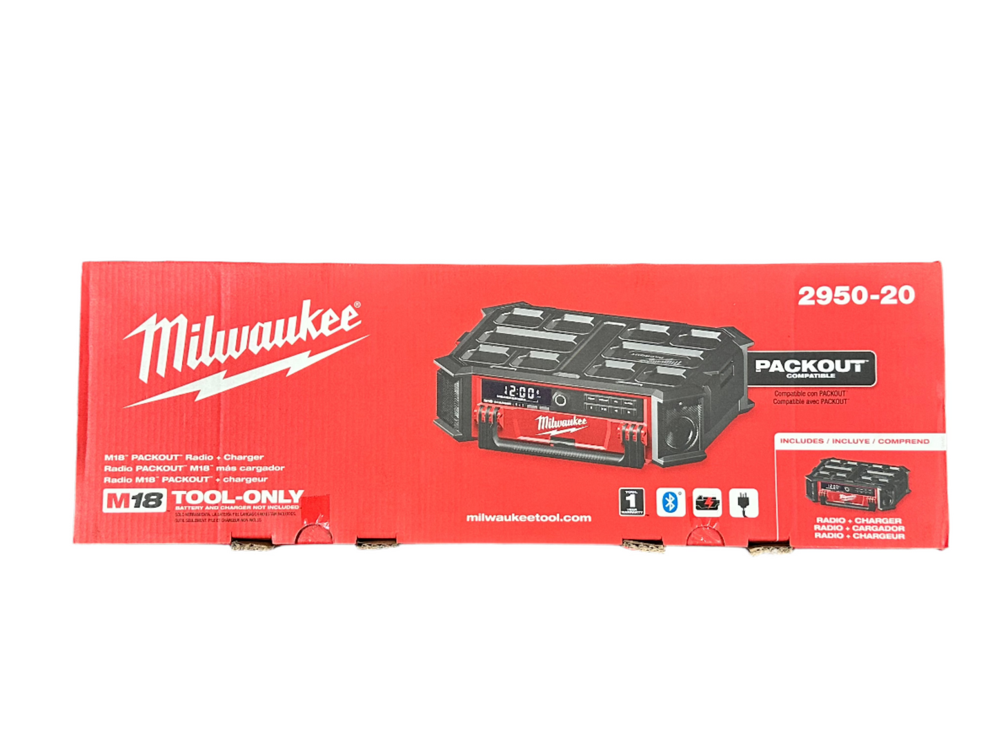 Milwaukee M18 PACKOUT Radio/Speaker with Built-In Charger 2950-20