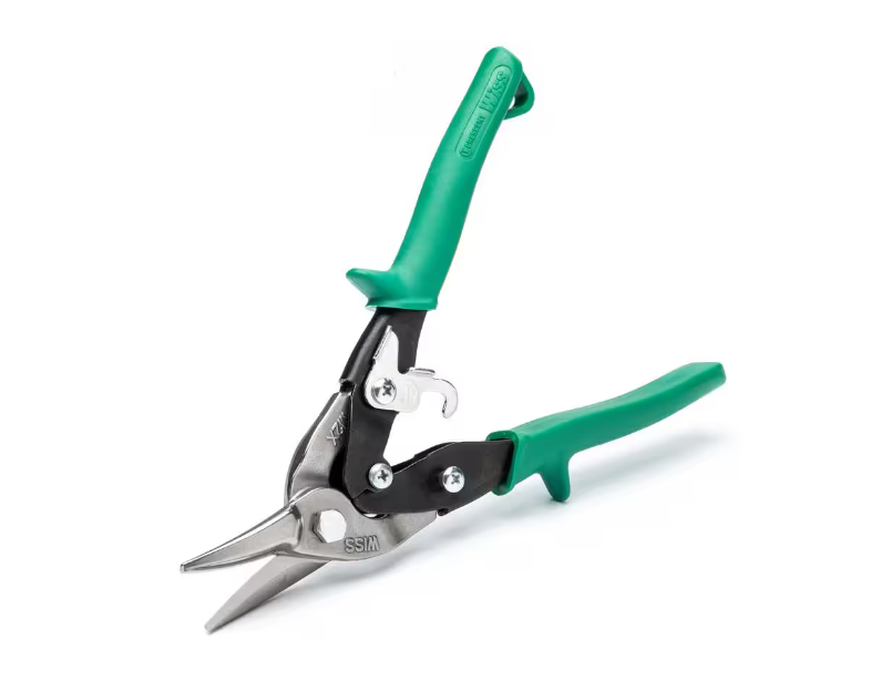 Crescent Wiss 9-3/4" Compound Action Straight and Right Cut Aviation Snips M2R