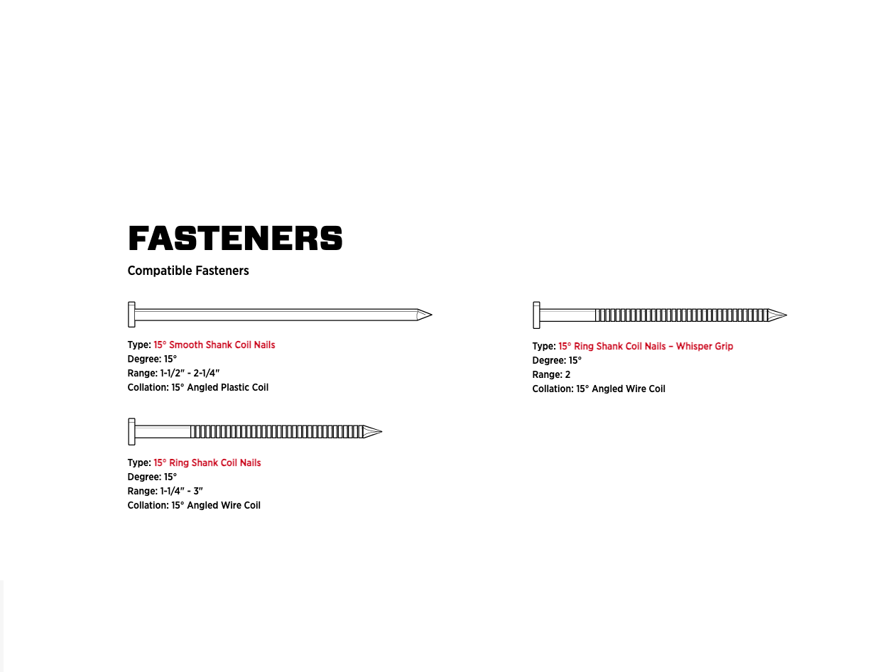 SENCO SN71P1 Cordless 15 degree Siding Nailer