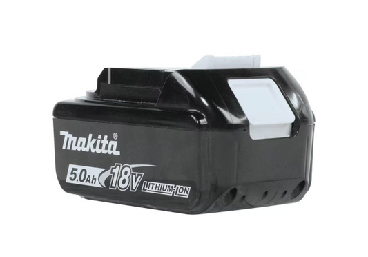 Makita 18V Lithium-Ion High Capacity Battery Pack 5.0 Ah with LED Charge Level Indicator (BL1850B)