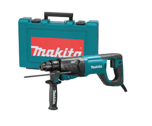 Makita 1" SDS-Plus AVT Corded Rotary Hammer Drill w/ Handle 8AMP HR2641