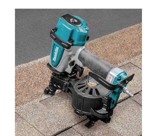 Makita Pneumatic (AN454) 1-3/4" 15 Degree Coil Corded Roofing Nailer