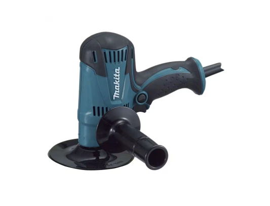 Makita 4.2Amp 5" Corded Lightweight Disc Sander with Disc, Pad, and Side Handle