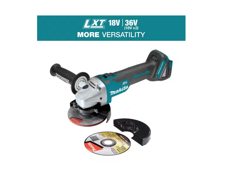 Makita 18V LXT 4-1/2"-5" Angle Grinder XAG04Z (TOOL ONLY)