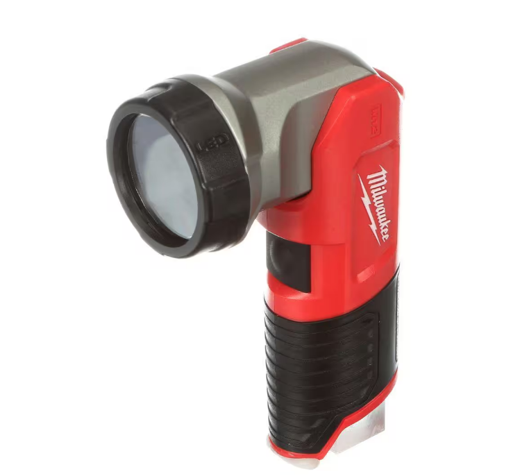 Milwaukee M12 12V Lithium-Ion Cordless 100 Lumens LED Work Flashlight, Tool-Only 49-24-0146