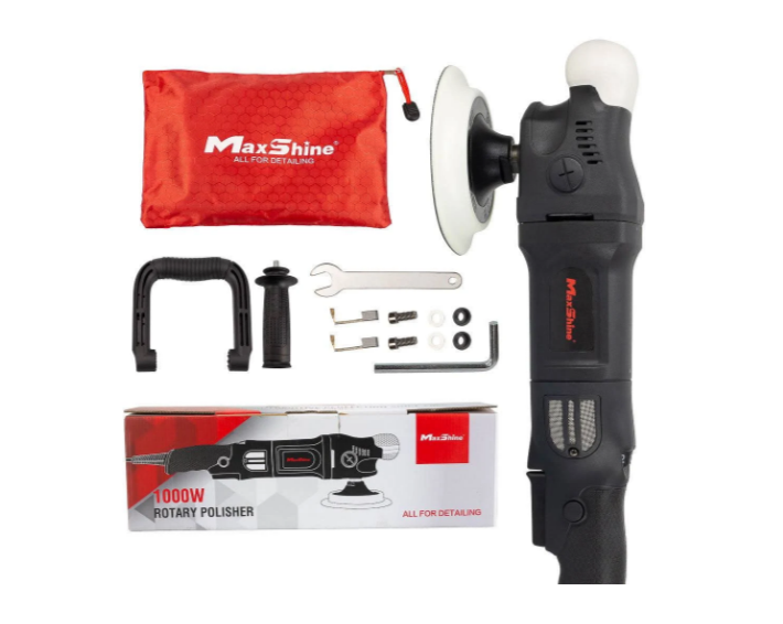 MAXSHINE Rotary Polisher Buffer M1000 - 5in Plate, 1000W