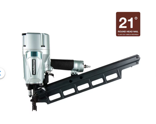 METABO HPT 21 Degree 3-1/4 Inch Strip Nailer NR83A5