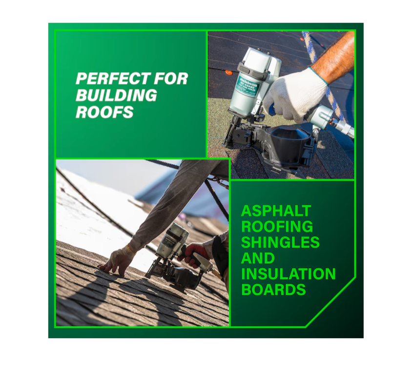 Metabo HPT 1-3/4 Inch Coil Roofing Nailer NV45AB2