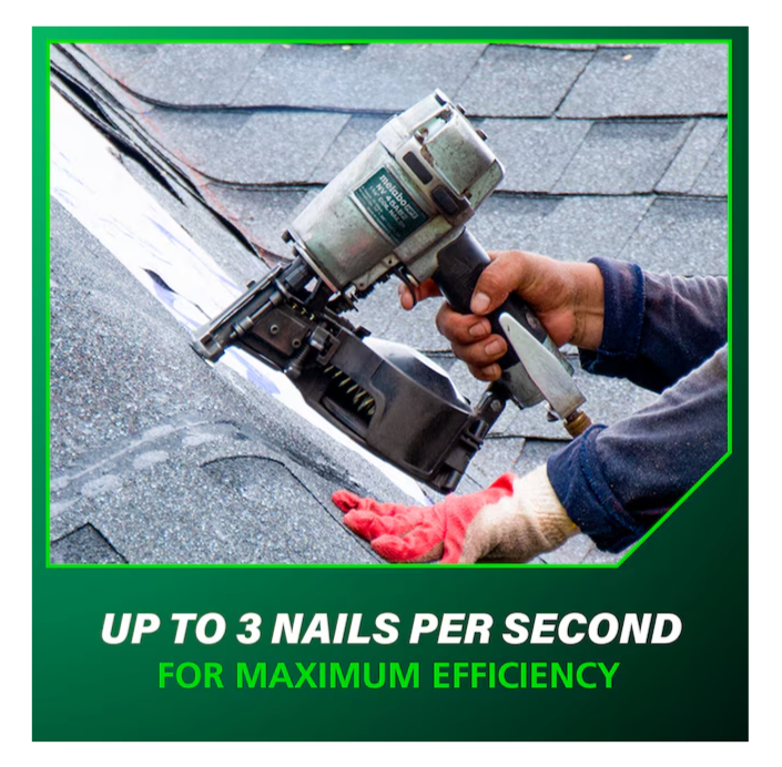 Metabo HPT 1-3/4 Inch Coil Roofing Nailer NV45AB2