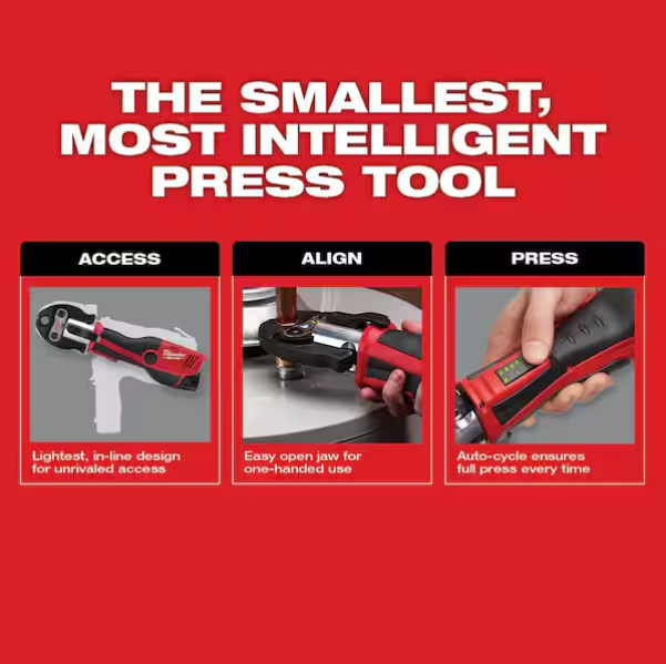 Milwaukee M12 Force Logic Press Tool Kit 2473-22