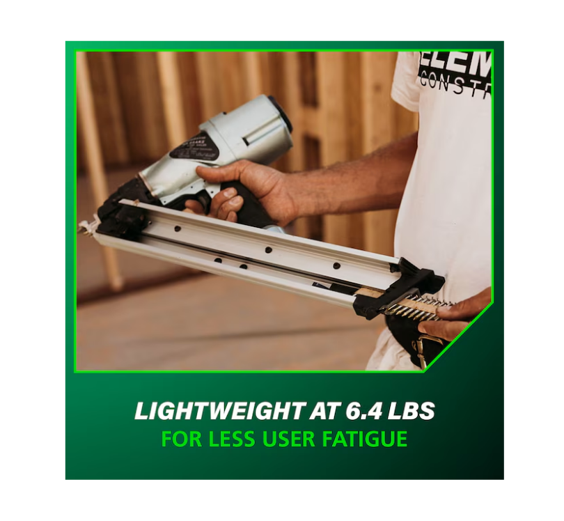 Metabo HPT Strap-Tite 2-1/2in Strip Nailer NR65AK2 - Long Magazine