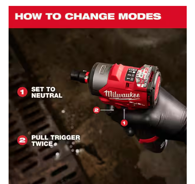 Milwaukee M12 FUEL 12V 3/8 in. Sub Compact Impact Wrench 3049-20 (TOOL ONLY)