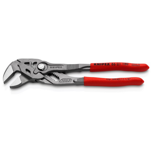 KNIPEX 7 1/4" Pliers Wrench 86 01 180 SBA