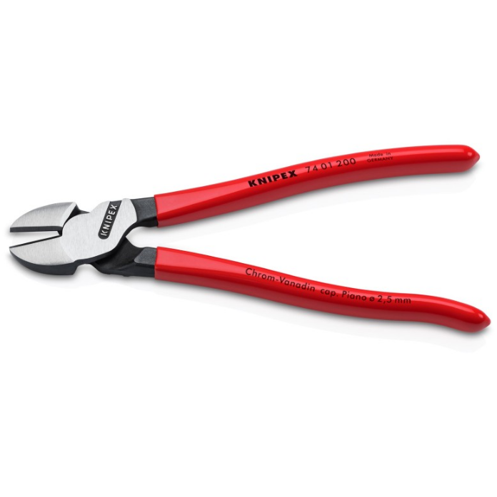 KNIPEX 8" High Leverage Diagonal Cutters 74 01 200 SBA
