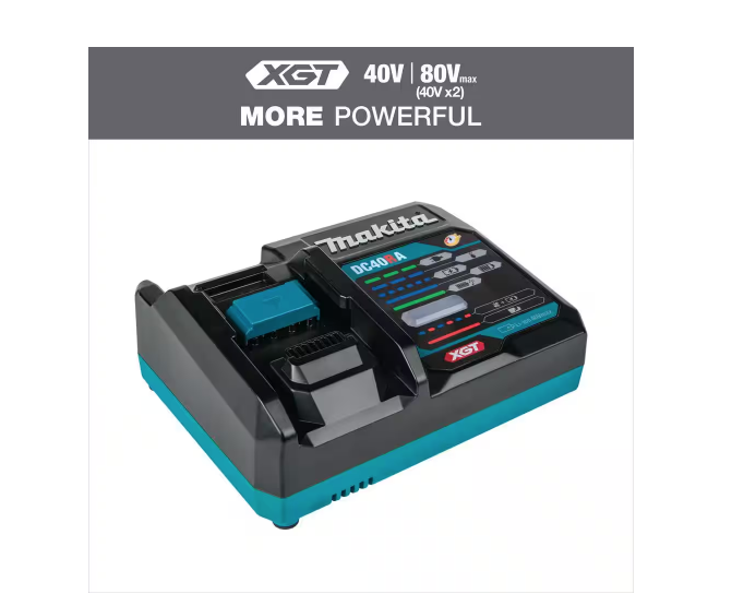 Makita 40V Max XGT Rapid Optimum Charger DC40RA