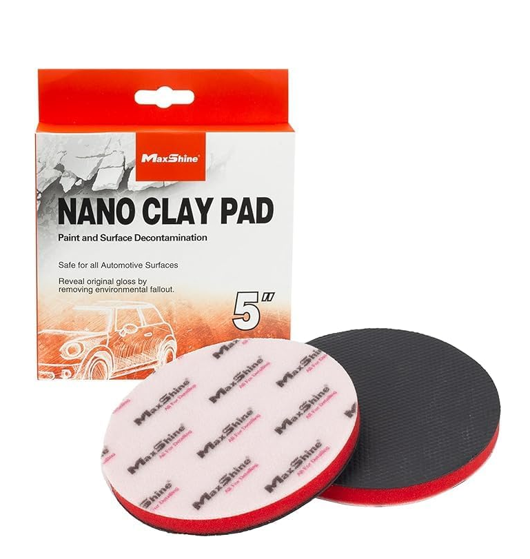 MAXSHINE NANO CLAY PAD - PAINT & SURFACE DECONTAMINATION - CHOOSE A SIZE