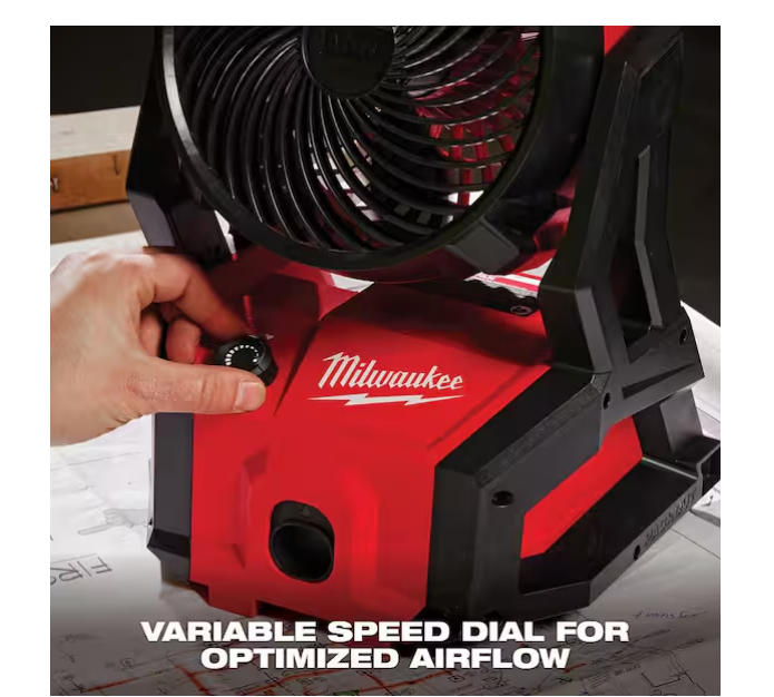 Milwaukee M18 Brushless PACKOUT Fan 0818-20 (FAN ONLY)