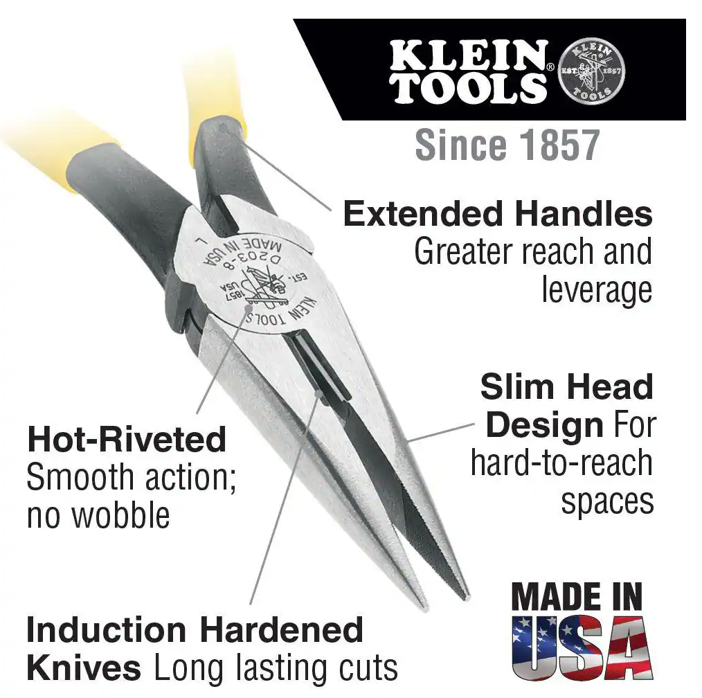 Klein Tools 6-Piece Apprentice Electrician Tool Set (94126)