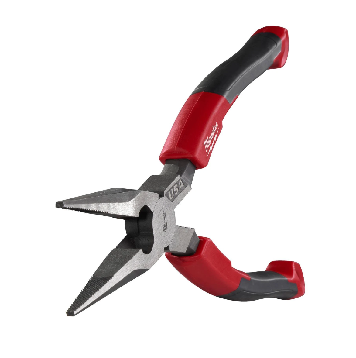 Milwaukee 8" Comfort Grip Long Nose Pliers (MT555)