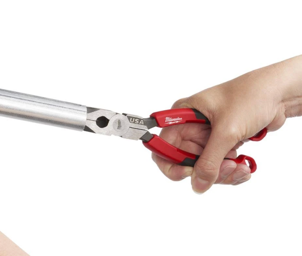 Milwaukee 8" Comfort Grip Long Nose Pliers (MT555)