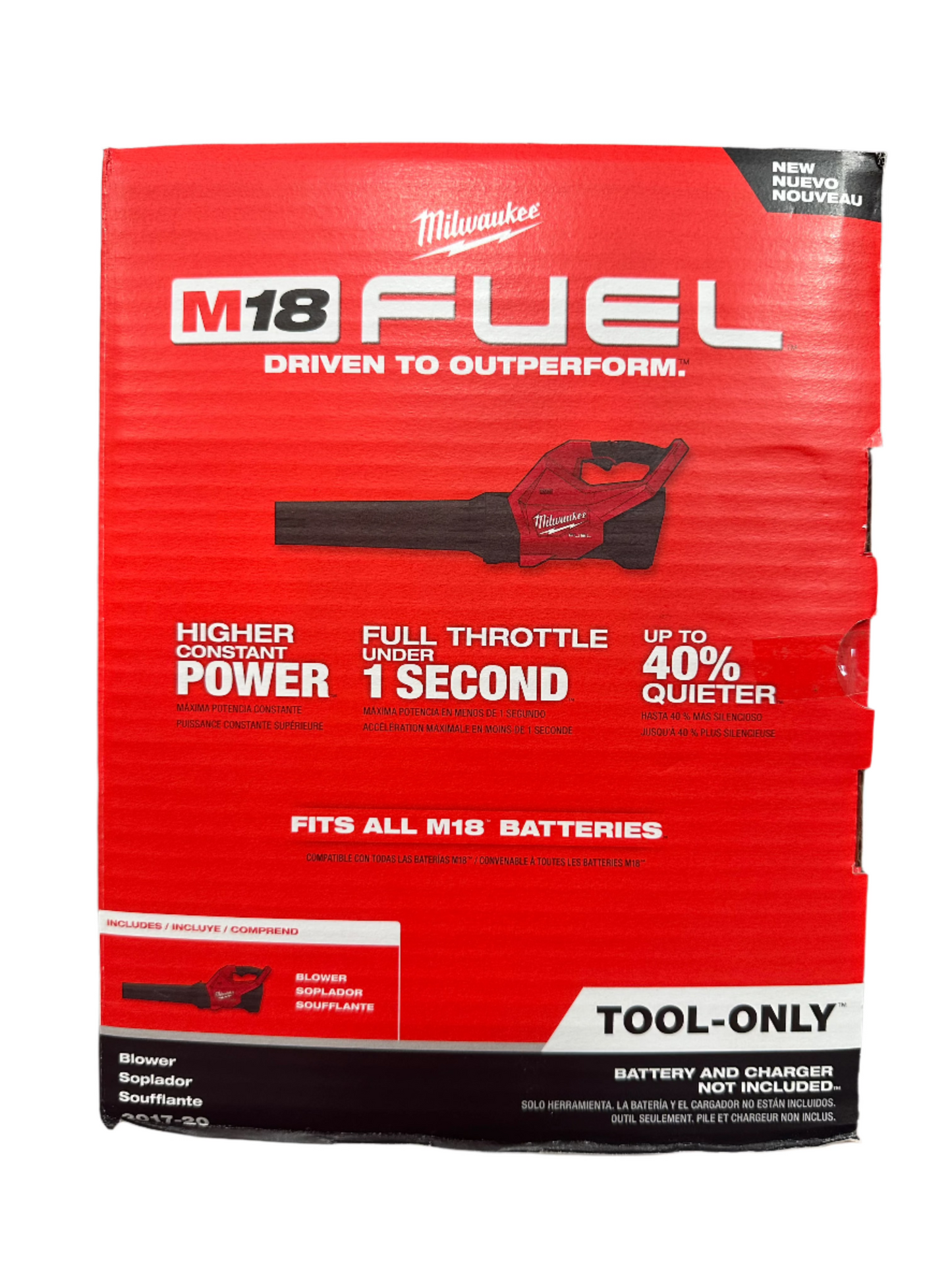Milwaukee M18 FUEL 120 MPH 500 CFM 18V Handheld Blower 3017-20 (TOOL ONLY)