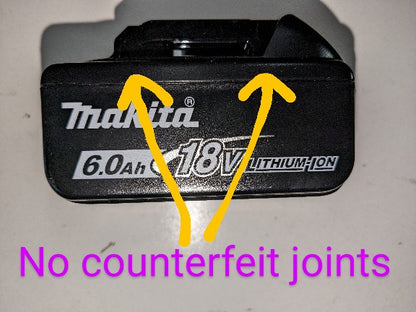 Makita 18V Battery 6.0AH (BL1860B)