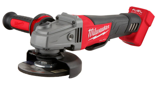 M18 FUEL 18V Lithium-Ion Brushless Cordless 4-1/2 in./5 in. Grinder w/Paddle Switch (Tool-Only)