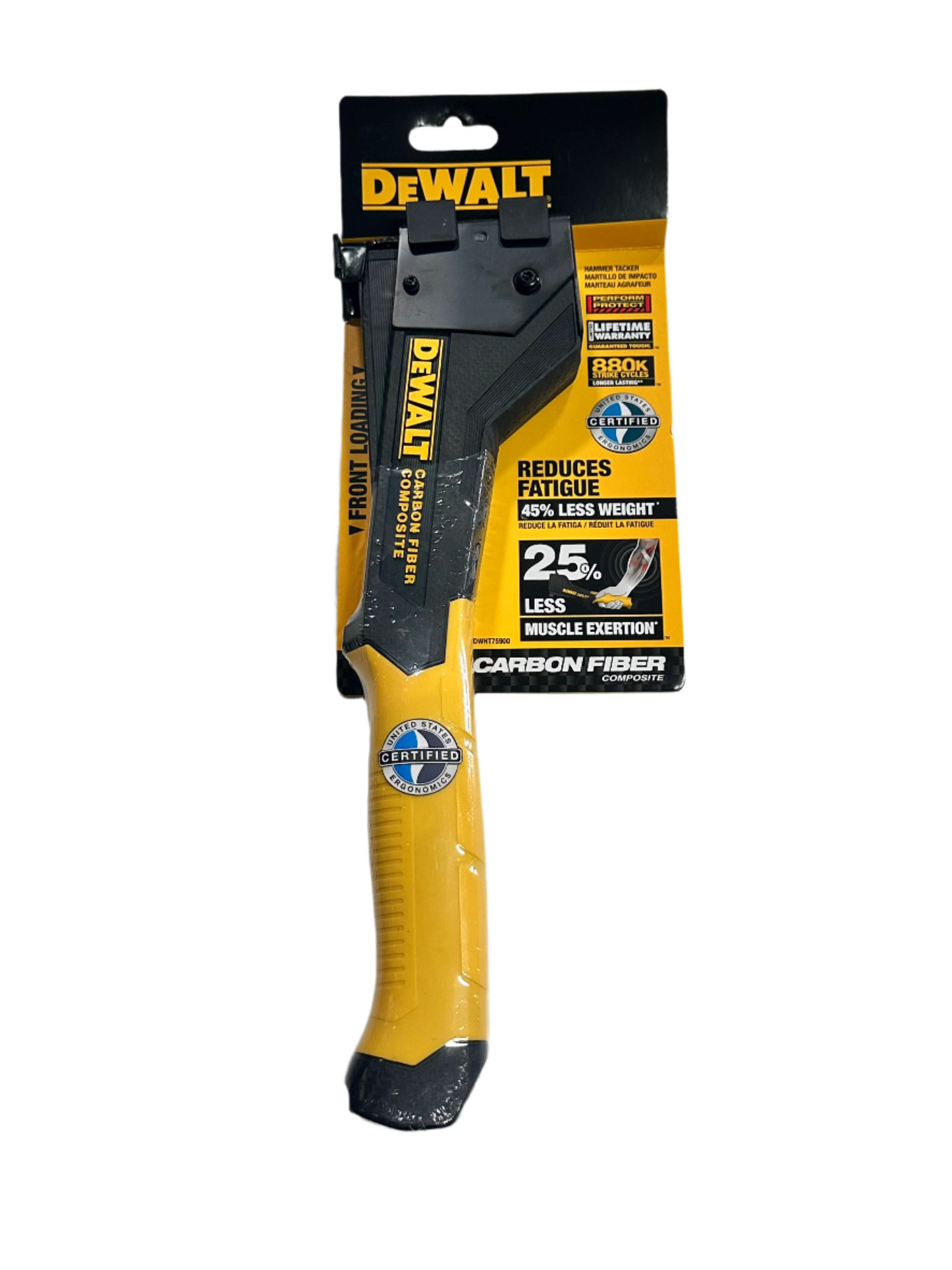DEWALT DWHT75900 Carbon Fiber Composite Hammer Tacker