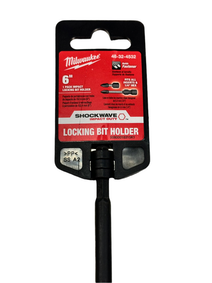 Milwaukee SHOCKWAVE 6" Impact Locking Bit Holder 48-32-4532
