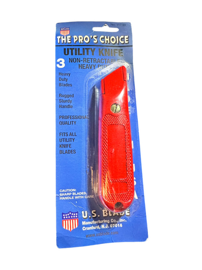 The Pro's Choice Non-Retractable Utility Knife 117-99