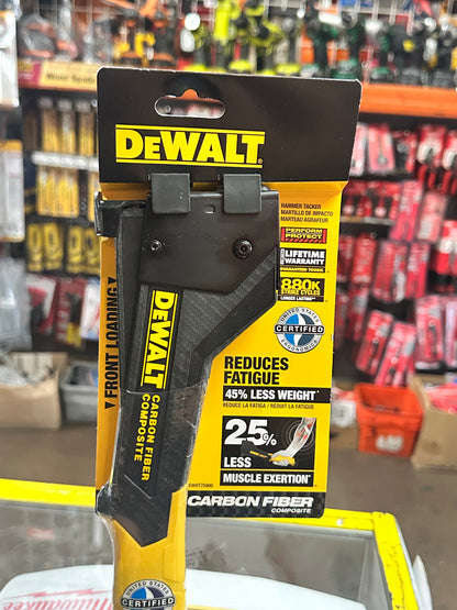 DEWALT DWHT75900 Carbon Fiber Composite Hammer Tacker