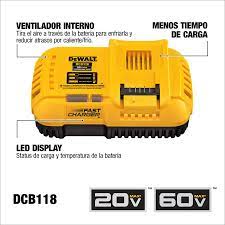 New OEM Genuine Dewalt DCB118 20V MAX & 60V Flexvolt Battery Rapid FAST Charger