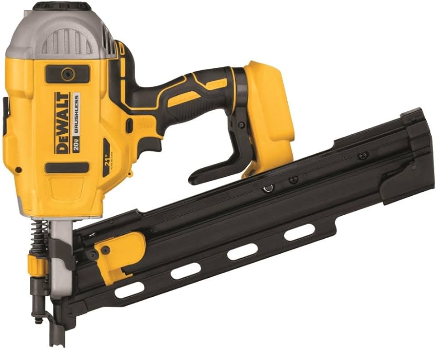 DEWALT DCN21PLB 20V 21-Degree Cordless Framing Nailer Gun (Tool only)