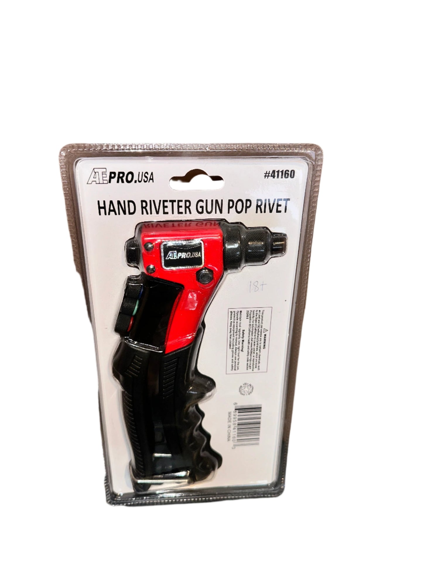 Hand Riveter Pop Rivet Aluminum (#41160)