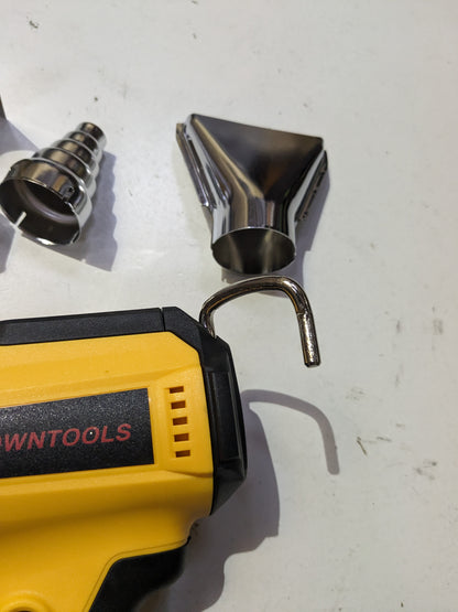 NEW CROWNTOOLS 20V HEAT-GUN VARIABLE HEAT SETTING. (REPLACE DEWALT DCE530B)