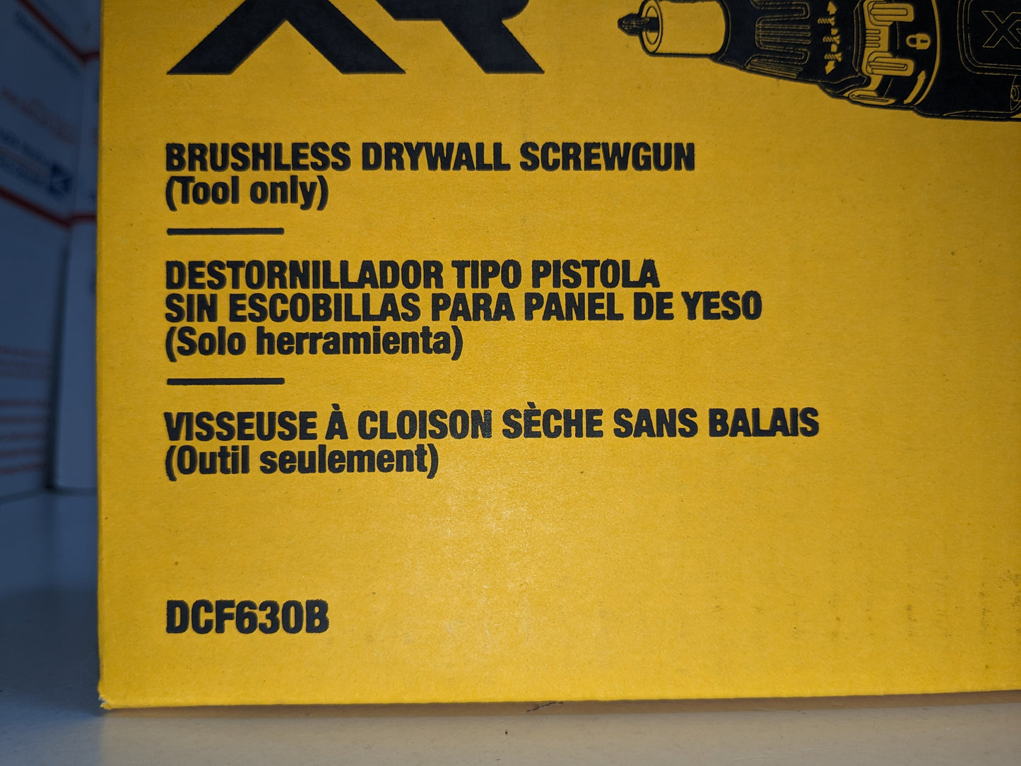 New Dewalt XR Brushless Drywall Screwdriver DCF630B (TOOL ONLY)