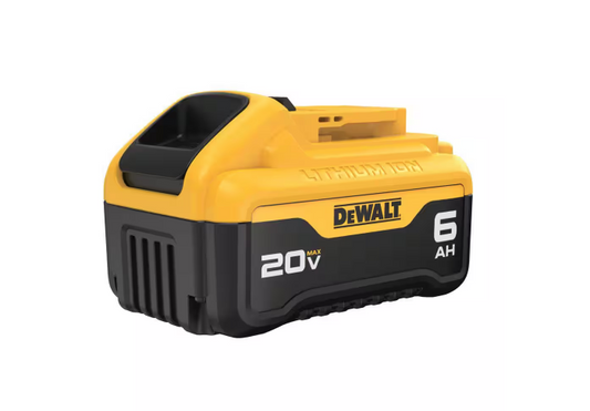 DEWALT 20V Premium Lithium-Ion 6.0Ah Battery DCB206