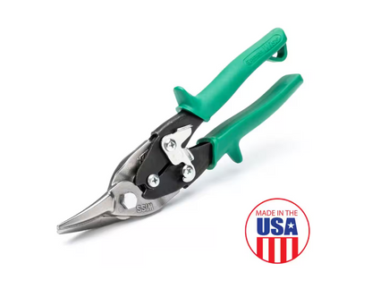 Crescent Wiss 9-3/4" Compound Action Straight and Right Cut Aviation Snips M2R