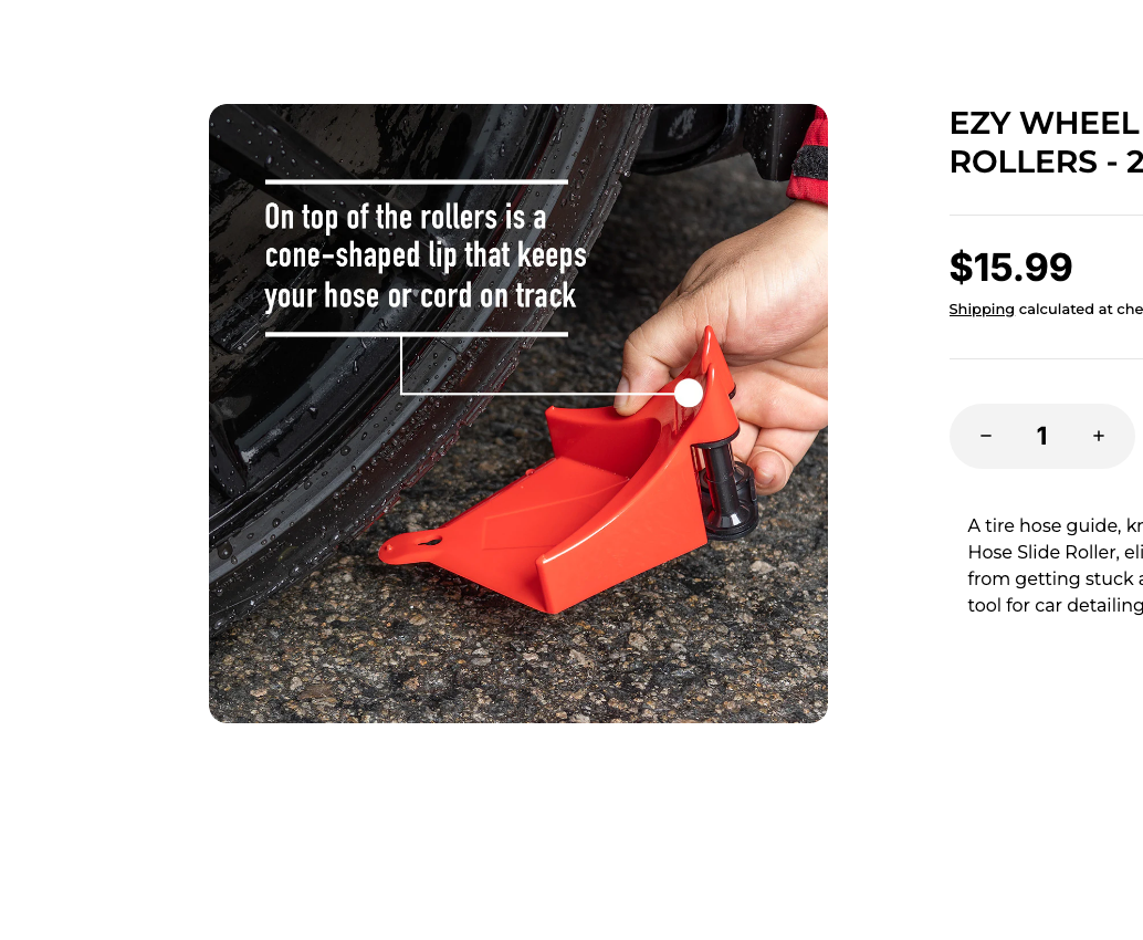 MAXSHINE Ezy Wheel Hose Slide Rollers - 2 Pack (703103)