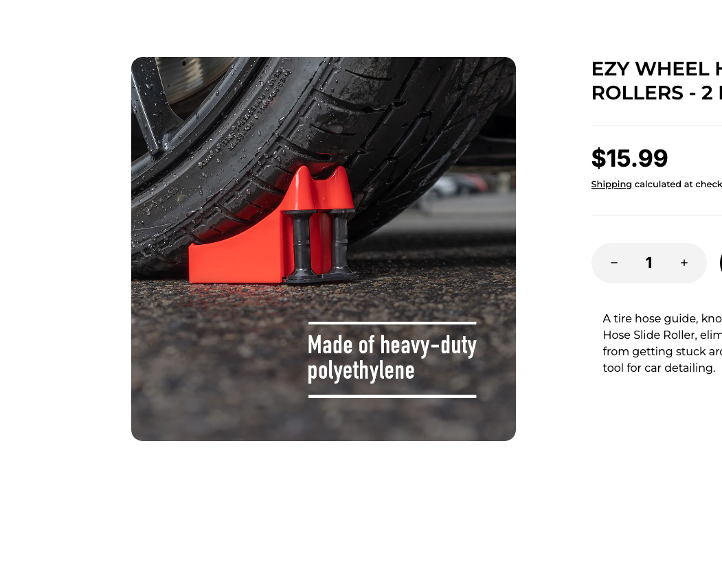MAXSHINE Ezy Wheel Hose Slide Rollers - 2 Pack (703103)