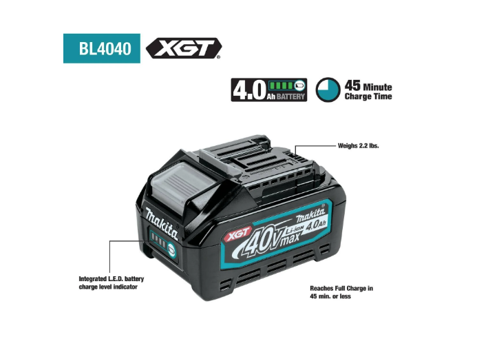 Makita 40V max XGT 4.0Ah Battery BL4040