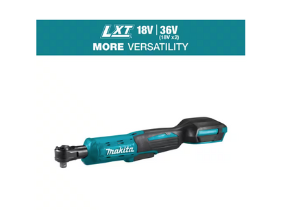 Makita 18V LXT Cordless 3/8" / 1/4" Sq. Drive Ratchet XRW01Z (TOOL ONLY)