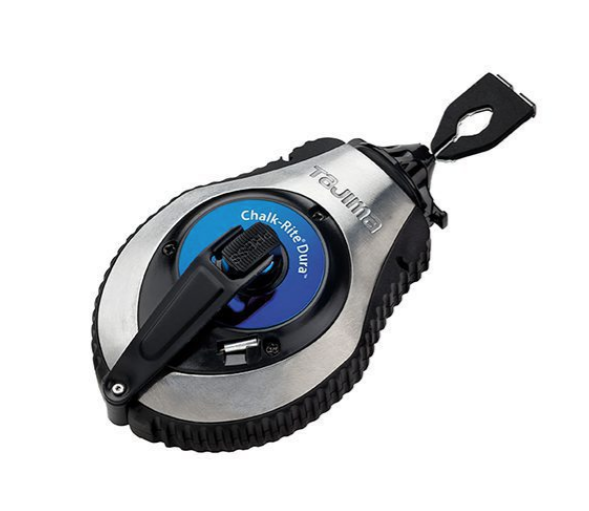 TAJIMA Chalk-Rite Dura Chalk Box with Ultra Thin 0.5mm Snap Line & Integrated Handle Release - CR402S