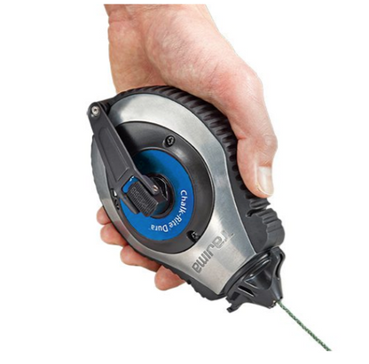 TAJIMA Chalk-Rite Dura Chalk Box with Ultra Thin 0.5mm Snap Line & Integrated Handle Release - CR402S