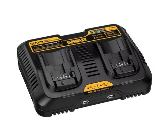 DeWalt 12V/20V MAX Dual Port Charger DCB102