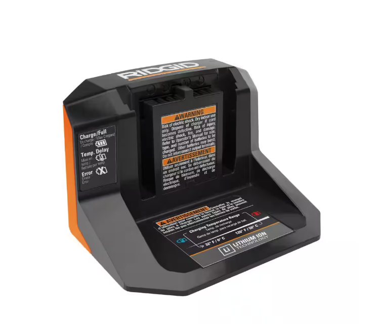 RIDGID 18V Lithium-Ion Charger R87004