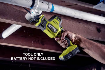 RYOBI ONE+ HP 18V Brushless Compact One-Handed Reciprocating Saw PSBRS01B (TOOL ONLY)