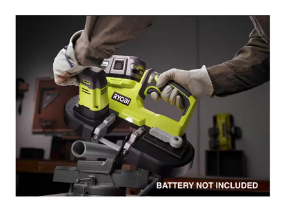 RYOBI ONE+ 18V Cordless 2-1/2 in. Compact Band Saw P590 (TOOL ONLY)
