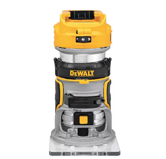 DEWALT 20V MAX XR Brushless Fixed Base Compact Router DCW600B (TOOL ONLY)
